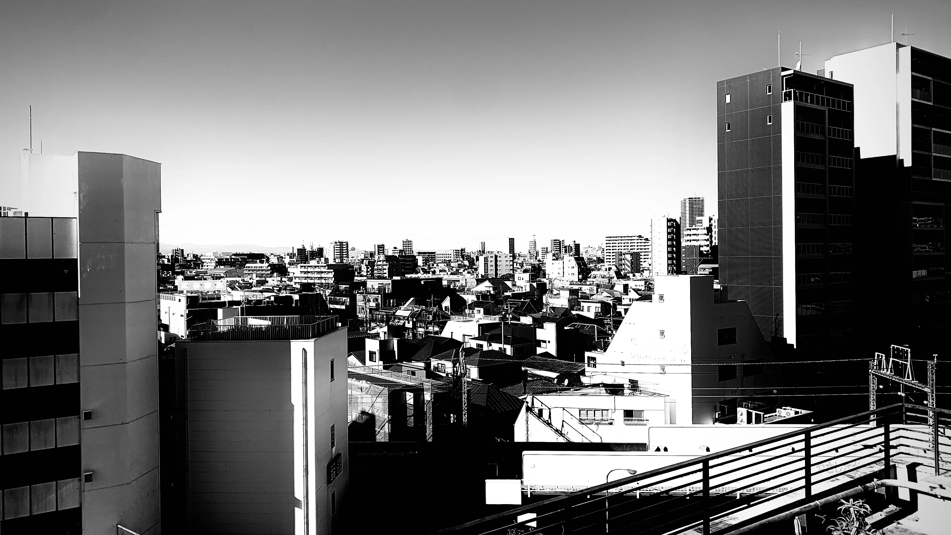 中延の屋上